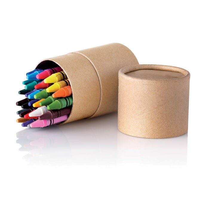 Crayon à graines publicitaire mine multicolore - COLORS - Vertlapub