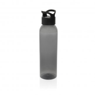 Bouteille promotionnelle en PET recyclé - 650ml - TECHNA - Bouteille noire photo principale